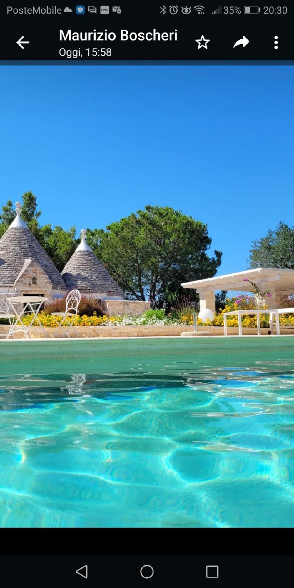 Вилла Trullo Bosco Libero Остуни Экстерьер фото
